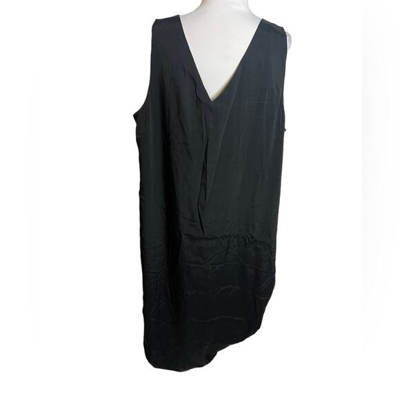 NWT Universal Standard Iconic Cooling Cupro Geneva V Tank Dress Black 18 20 - Picture 5 of 9